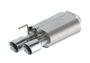 Ford Mustang Performance Exhaust - Ford Racing - Sport Active Axle-Back - Chrome - 2024+ Ford Mustang Performance Exhaust - Ford Racing - Sport Active Axle-Back - Chrome - 2024+